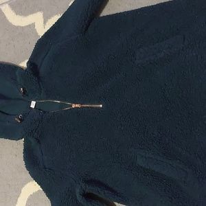 Old navy, blue green pullover, size small